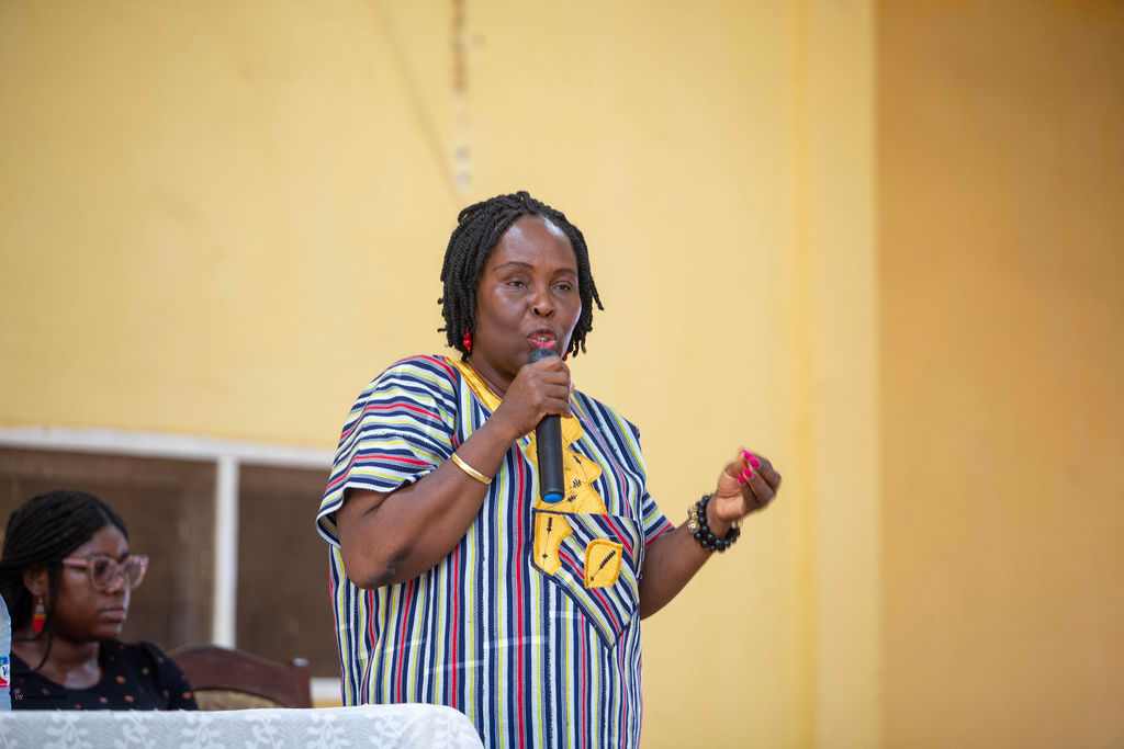 Free consultation during a medical outreach in Ghana